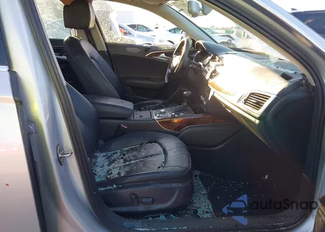 2014 Audi A6 3.0T Premium Plus from USA, damaged, VIN WAUFGAFC0EN029485